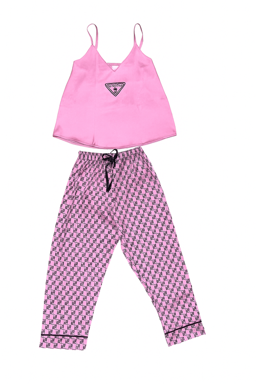 تاپ و شلوار ساتن